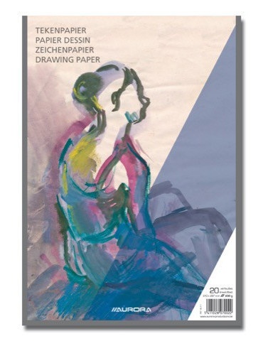 BLOC DESSIN 200G/M² A4 20FLLS