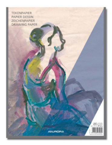 BLOC DESSIN 200G/M² 24X31,5 20FLLS