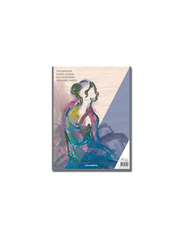 BLOC DESSIN 200G/M² 24X31,5 20FLLS