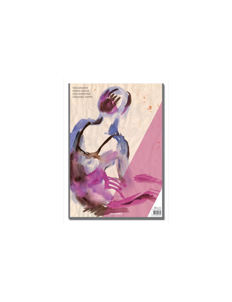 BLOC DESSIN 120G/M² 42X29,7 20FLLS