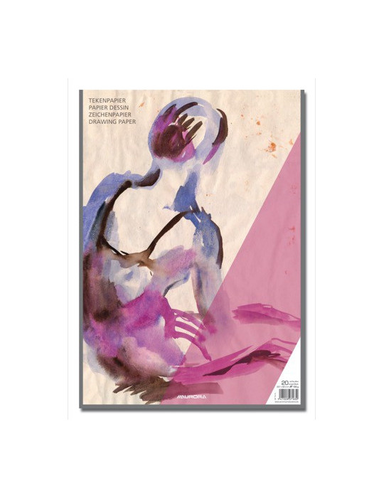 BLOC DESSIN 120G/M² 42X29,7 20FLLS