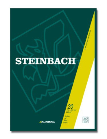 BLOC DESSIN STEINBACH250G/M²A4 20F