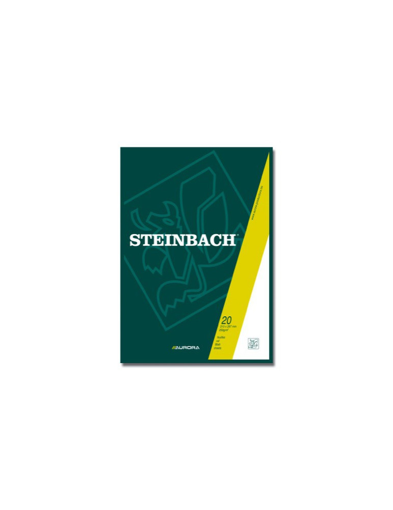 BLOC DESSIN STEINBACH250G/M²A4 20F