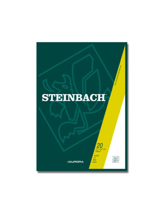 BLOC DESSIN STEINBACH250G/M²A4 20F