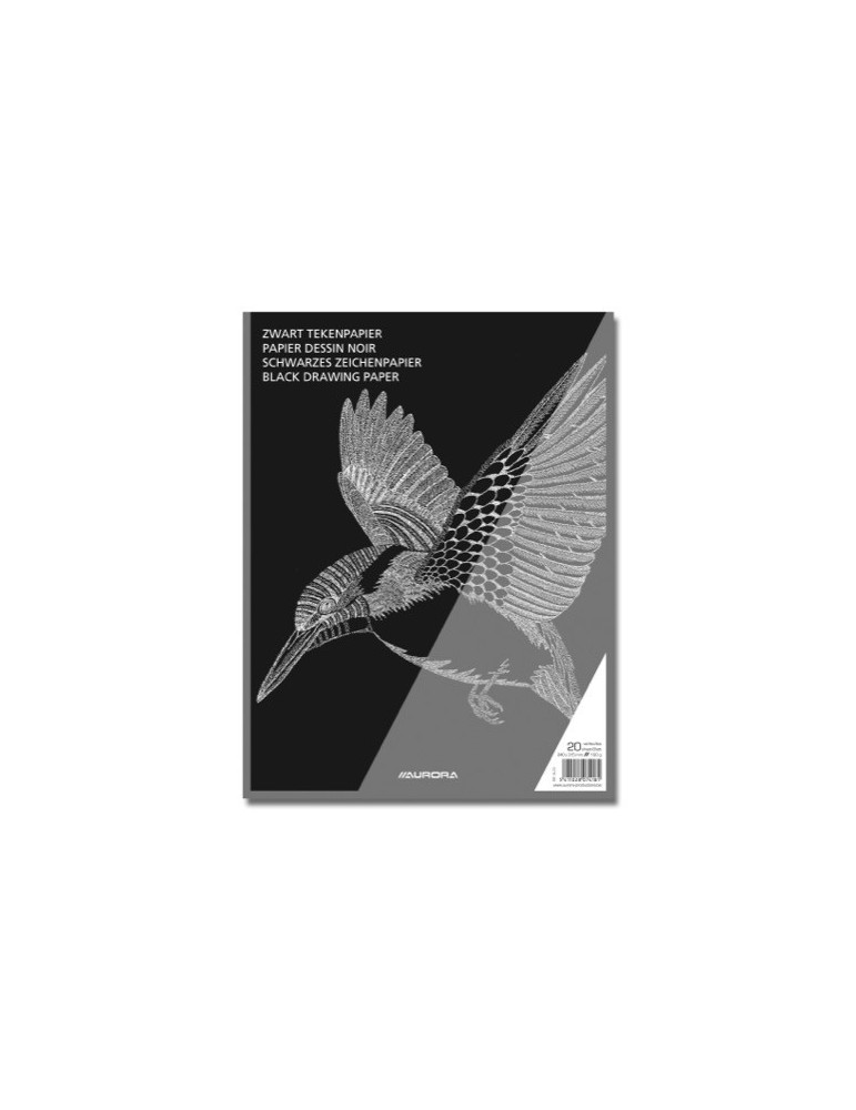 BLOC DESSIN 160G/M² 24X31,5 20FLLS