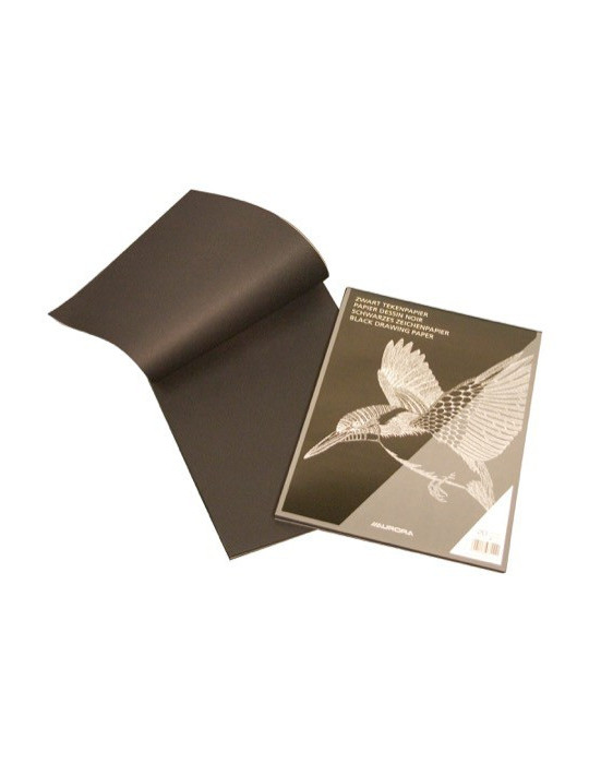 BLOC DESSIN NOIR 120G/M² A4 20FLLS