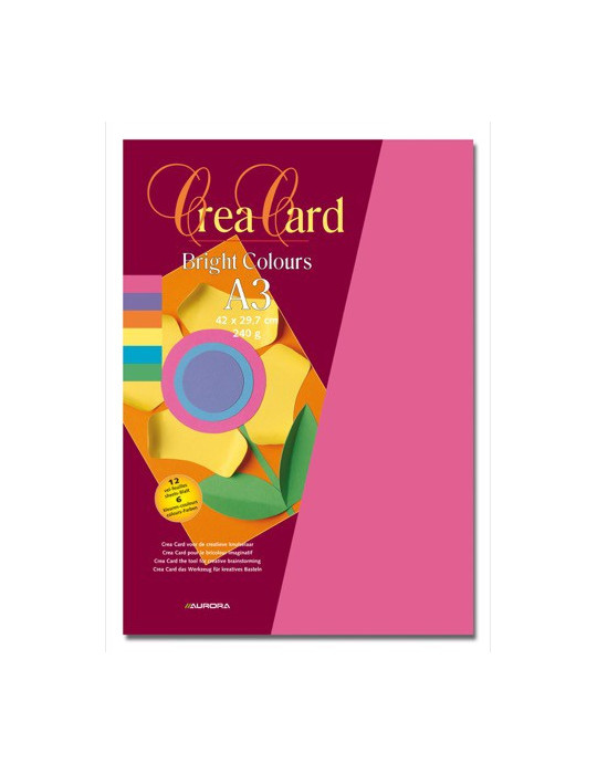 CREA CARD A3 BRIGHT 240G/M² 12FLLS