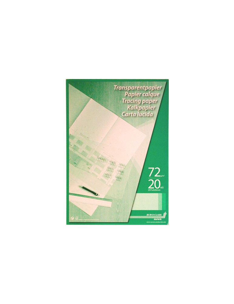 BLOC CALQUES A2 20FLLS