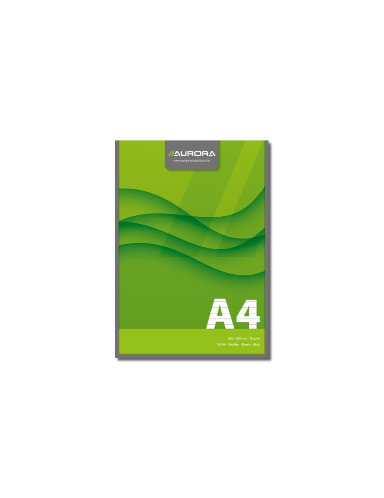 BLOC CORRESPONDANCE A4 100FLLS LIG.