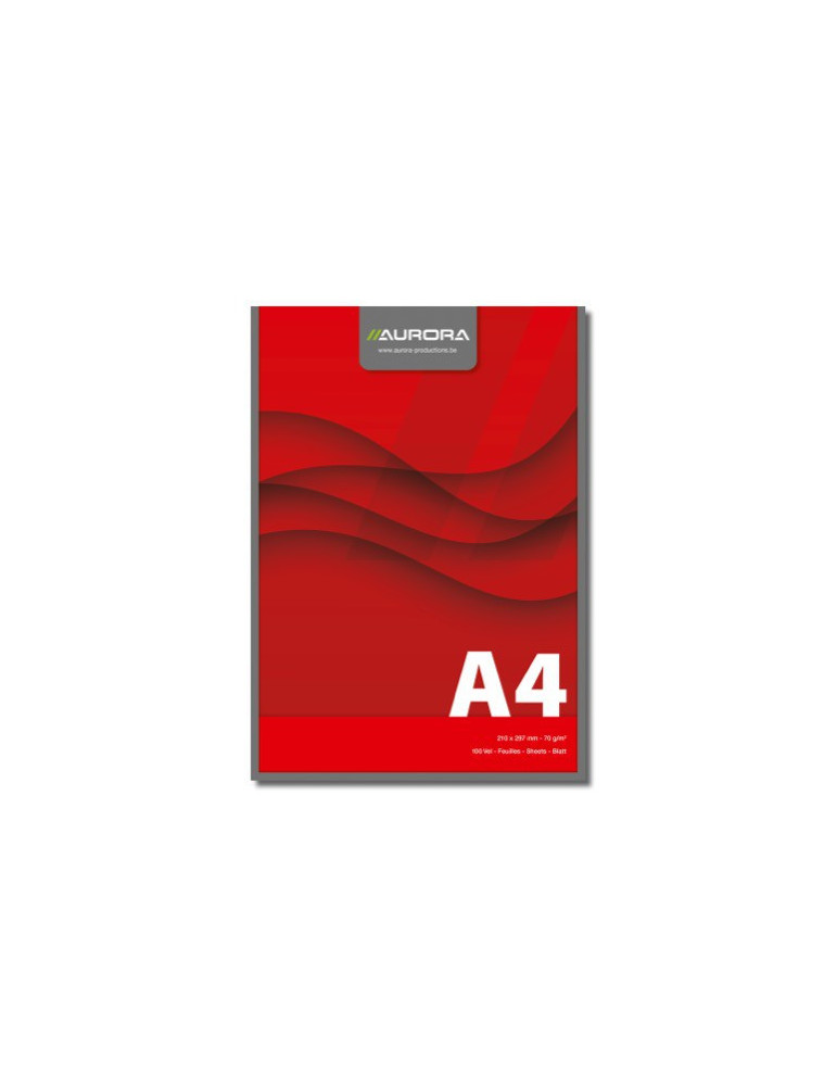 BLOC CORRESPONDANCE A4 100FLLS UNI