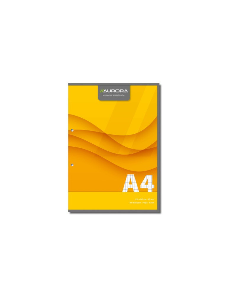 BLOC DE COURS A4 100F.Q4X8+M 2TR.