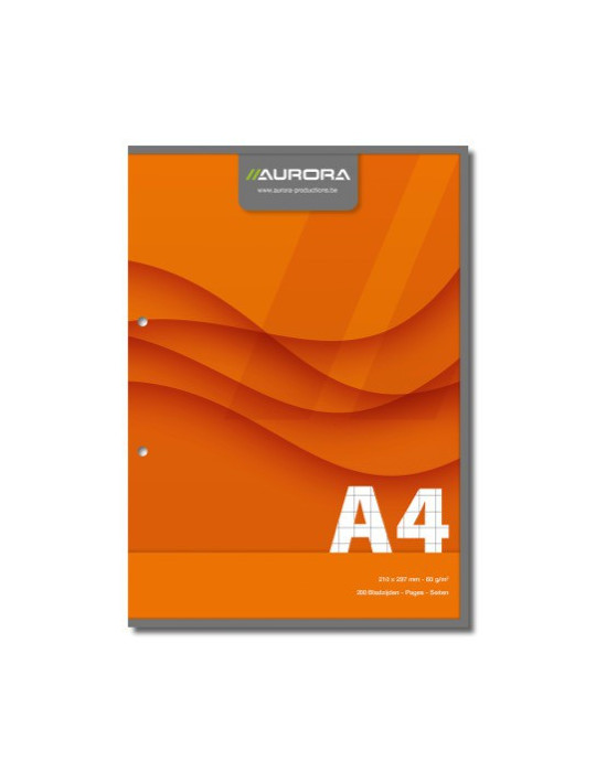 BLOC DE COURS A4 100F.Q10X10 2TR.