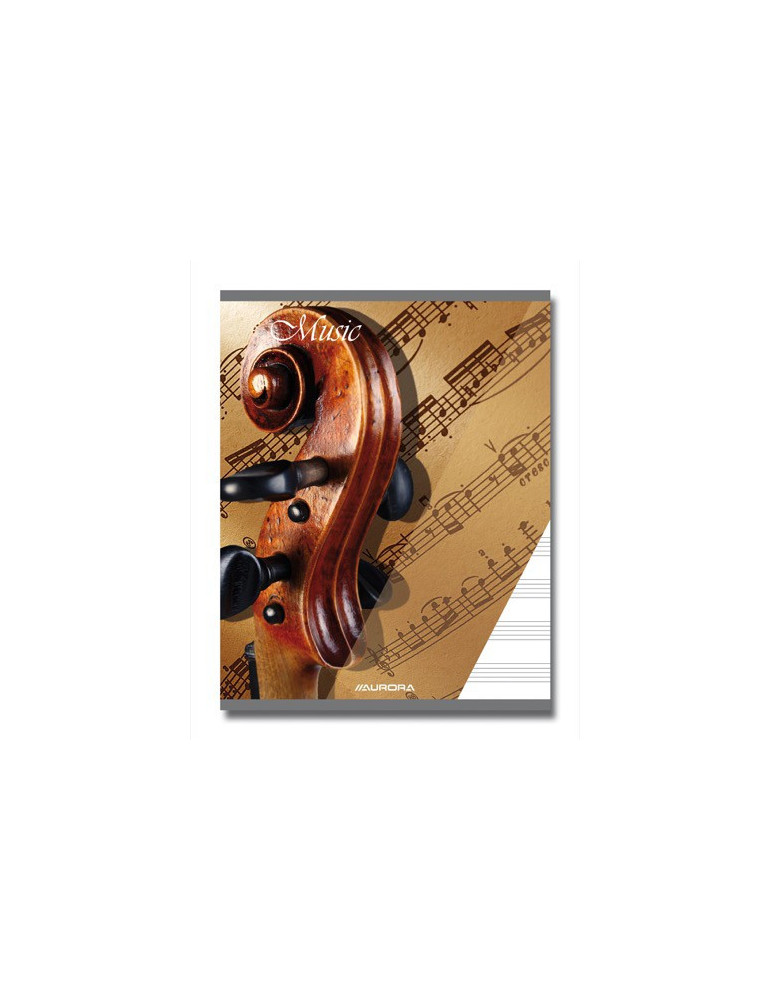 CAHIER DE MUSIQUE 40PAGES