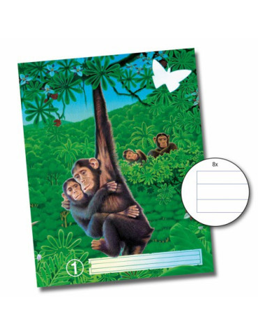 CAHIER RECYCL NR1 36FLS 8PORTÉES