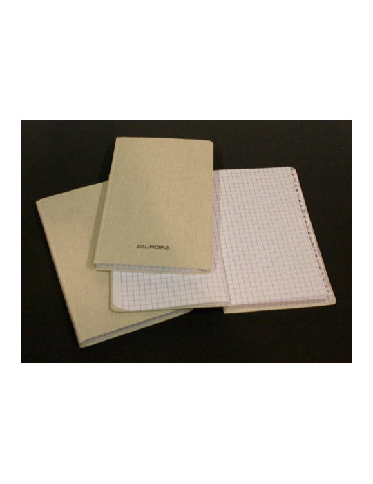 CARNET TOILE GRISE 192P Q5X5 RÉPER