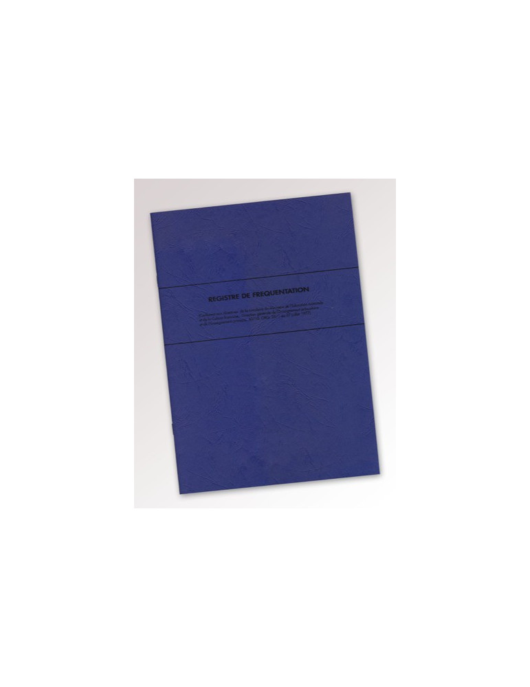REGISTRE DE FRÉEQUENTATION FRANÇ.