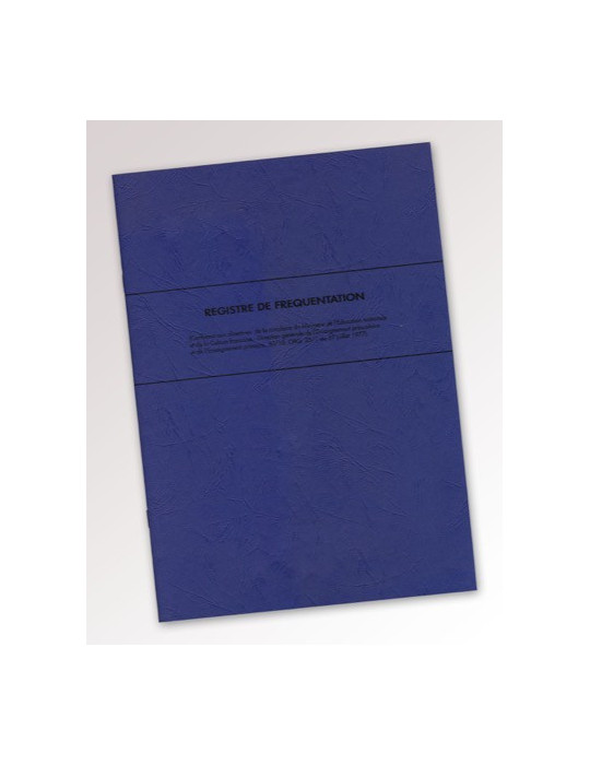 REGISTRE DE FRÉEQUENTATION FRANÇ.