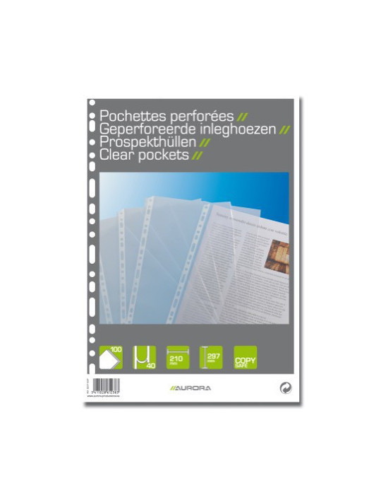 POCH.100 PROTÈGE DOCUMENTS 23TROUS