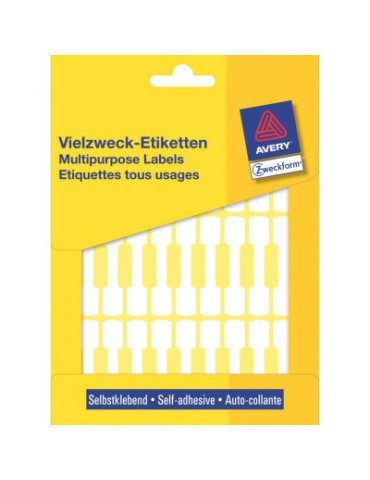 Etiket Zweckform 49x10mm wit pakje a 924 etiketjes, prijset