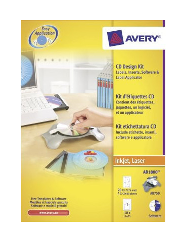 ETIKET AVERY AB1800