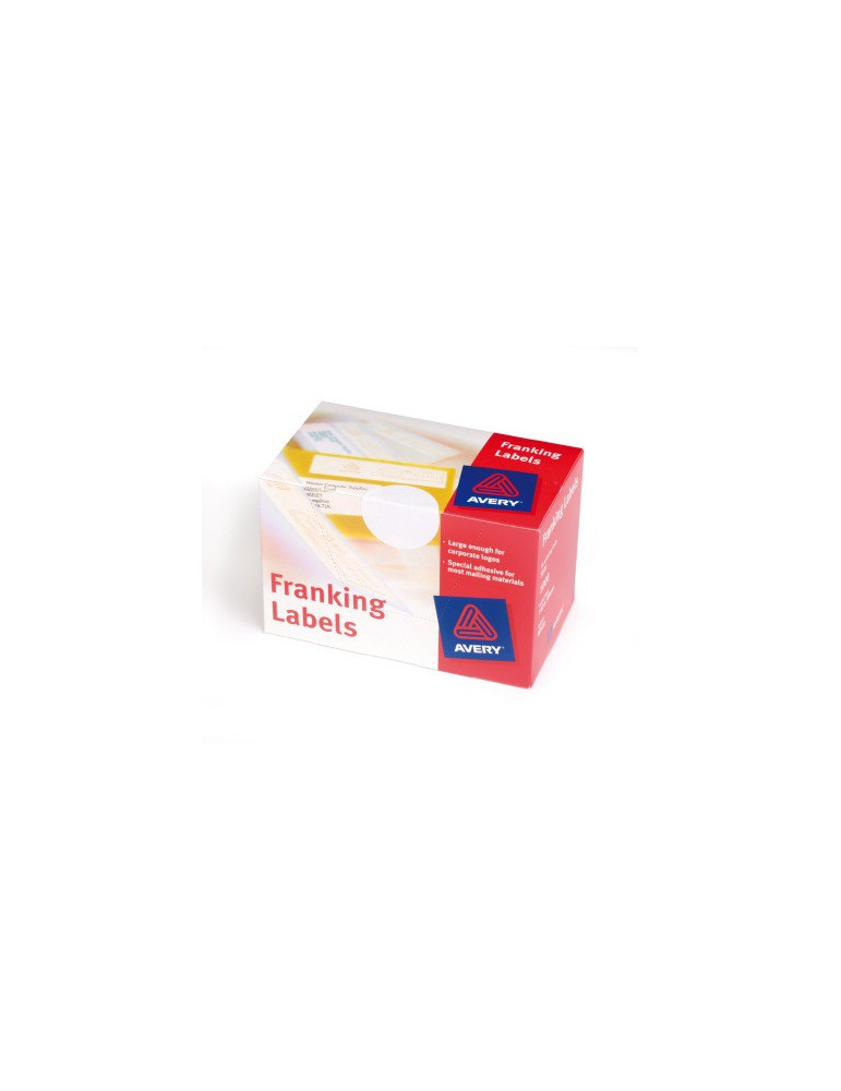 Etiquettes pour affranchisement 140 x 38 mm 1000 etiq.