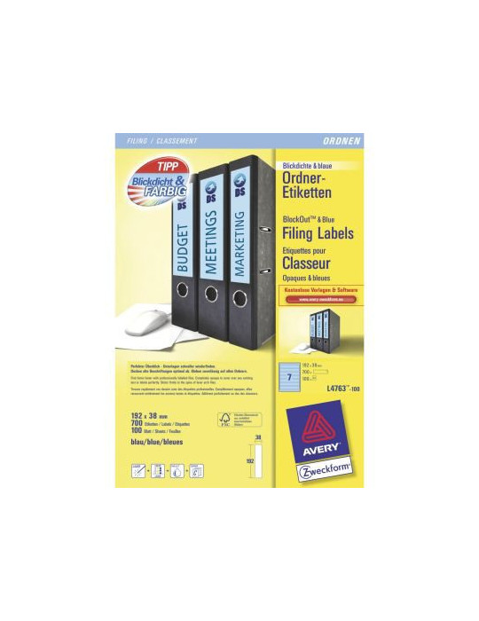 ETIKET COPY-LASER L4763-100