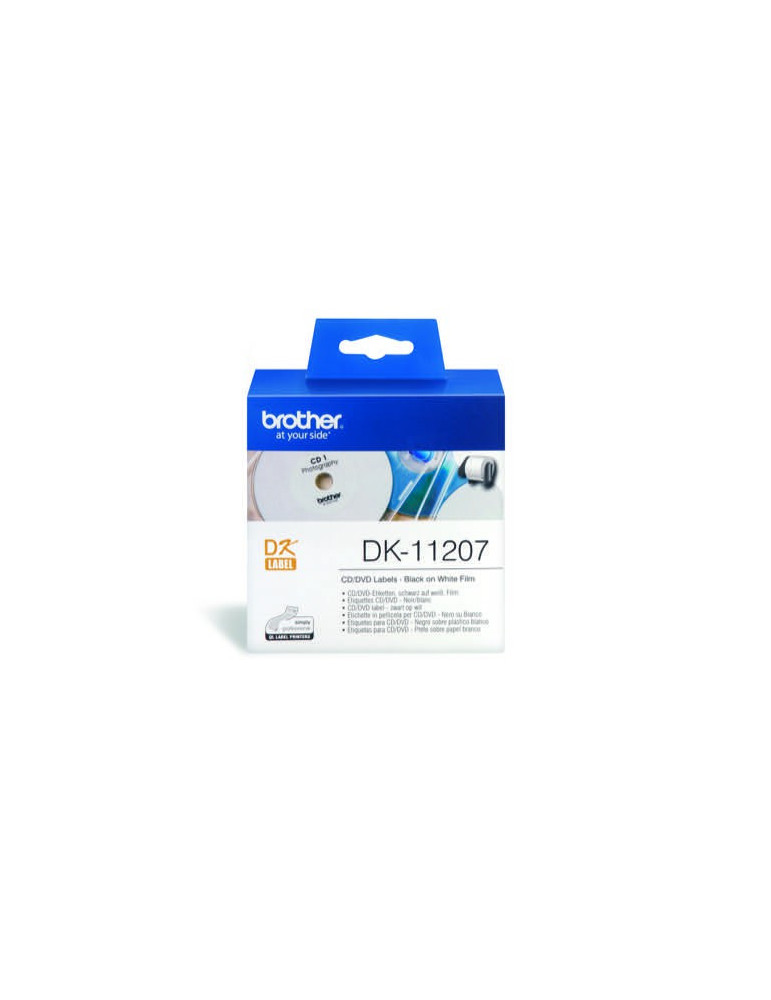 DK-11207 CD/DVD Film Label (58mm)/100