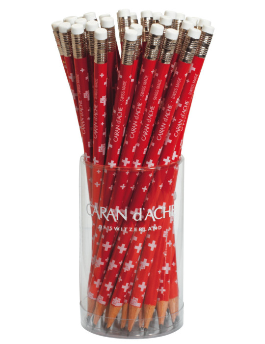 CRAYON GRAPH.ROND+GOMME/36