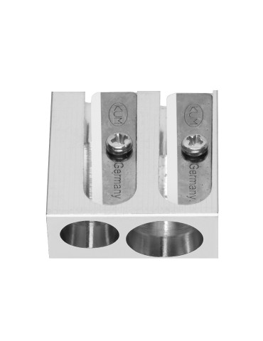 TAILLE-CRAYON DOUBLE LAITON