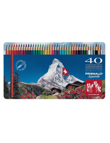 PRISMALO METALEN DOOS, 40 KLEUREN