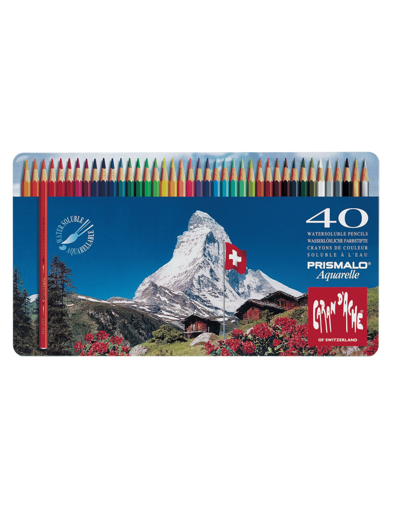 PRISMALO METALEN DOOS, 40 KLEUREN