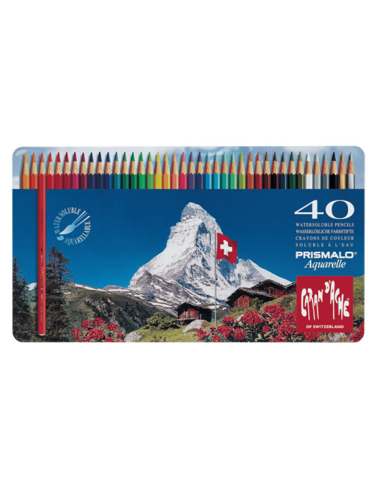 PRISMALO METALEN DOOS, 40 KLEUREN