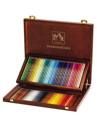 SUPRACOLOR COFFRET BOIS 80 COUL