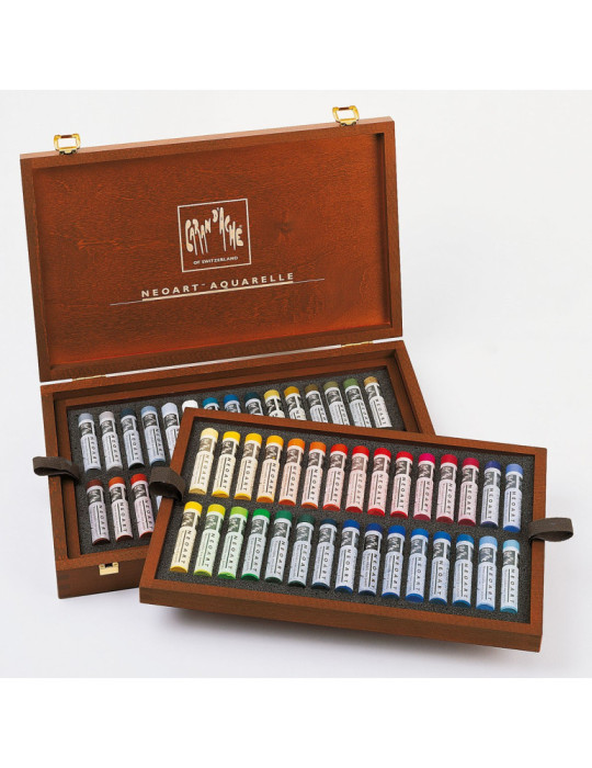 NEOART COFFRET BOIS 60 COUL