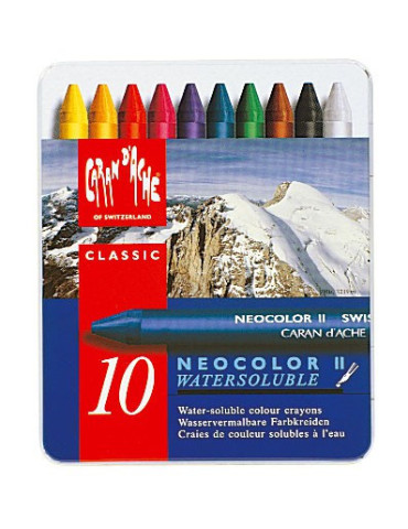 ++NEOCOLOR II METALEN DS 10 KLEUREN