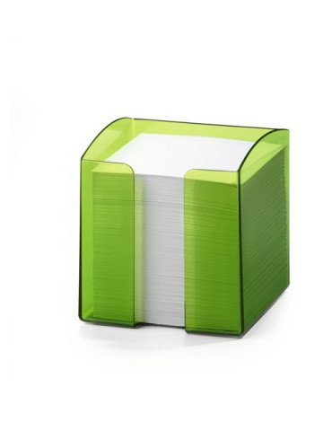 MEMOBLOK TREND GROEN TRANSP