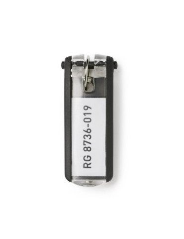 SLEUTELHANGERS ZWART/6