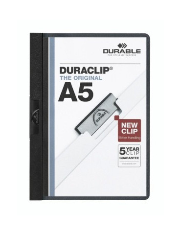 DURACLIP A5 ZWART
