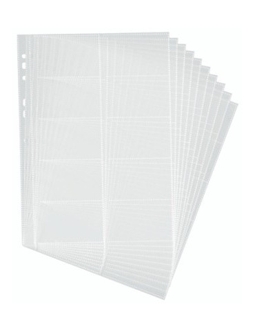 10 POCH.A4 TRANSP.VISITEKAART