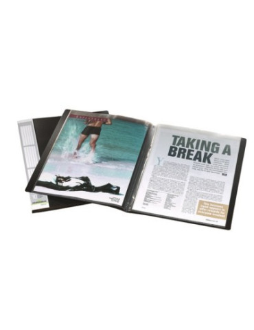 DURALOOK A4 10P/20VUES noir