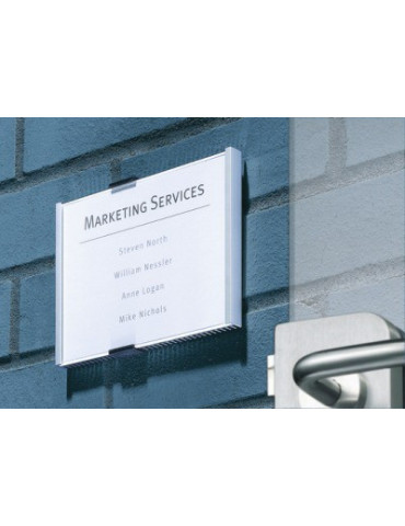 INFO SIGN 210X148.5mm ARGENT