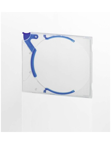 DOOSJE VOOR EEN CD/DVD BLAUW /10