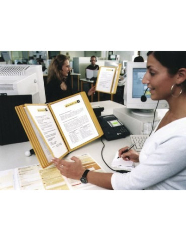 ZICHTPANELEN SHERPA A4 GEEL