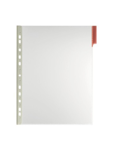 PLAQUE POCHET.SHERPA A4 ROUGE