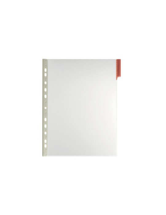 PLAQUE POCHET.SHERPA A4 ROUGE