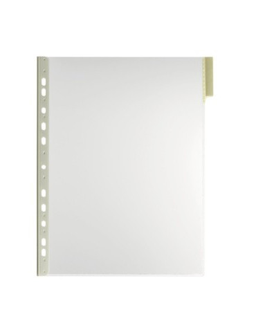 PLAQUE POCHET.SHERPA A4 JAUNE