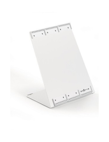 PUPITRE METAL EN L A4 GRIS