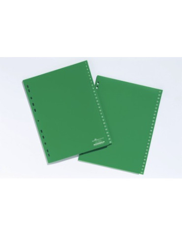 TABBLADEN A4 1-52 groen