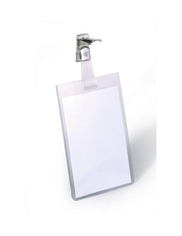 BADGE MET CLIP 60X90mm /25