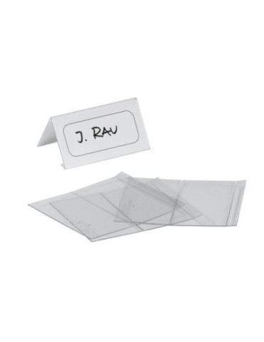 PORTE-NOM TABLE 52X100 PP/10